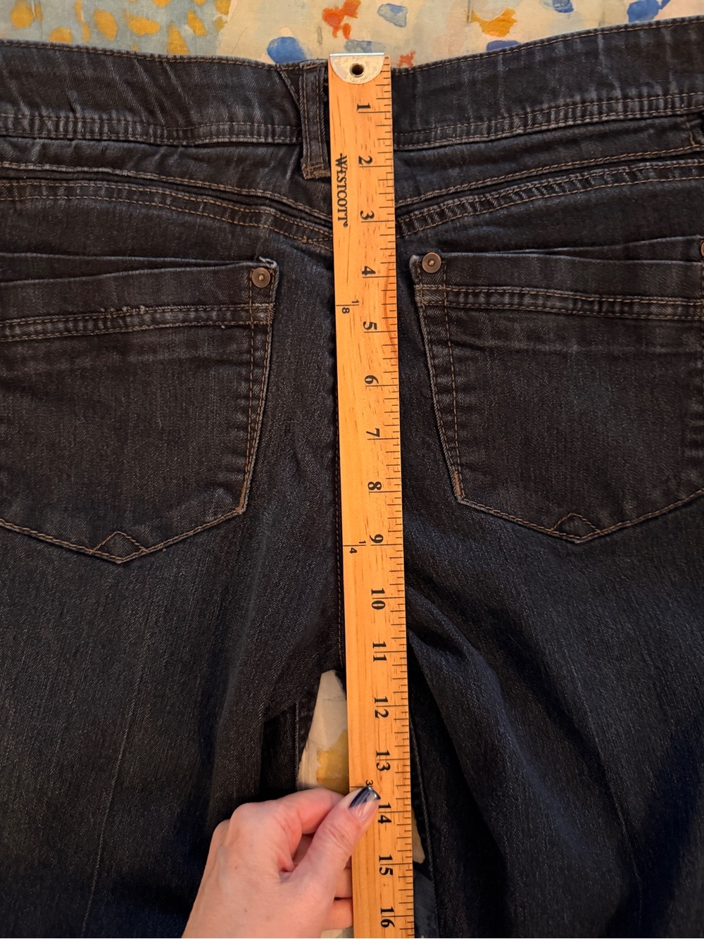 DEMOCRACY 10 Stretch Skinny Jeans Dark Wash - Picture 10 of 10